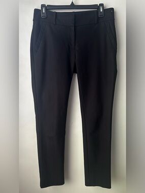 LOFT Black Skinny Ponte Pants